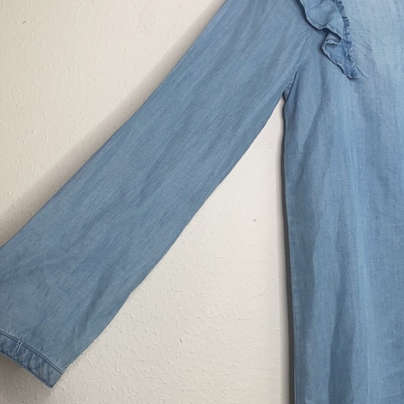Cloth & Stone for Anthropologie Small Denim Dress - Picture 4 of 9